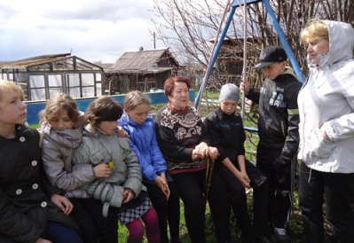 Воронина Н. К. Встреча с волонтерами