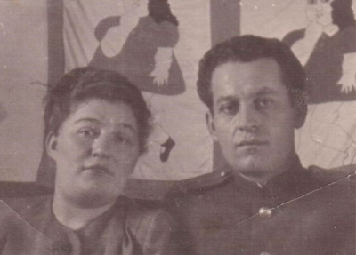 Бендич Николай Иосифович с сестрой Бендич Ниной Иосифовной, 1950&ndash;е годы
