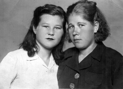 Гугнарева Е.М., 1945 год, город Дебрецен, Венгрия