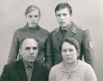 Василий Васильевич в кругу семьи