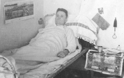 Власов Н.А. в госпитале