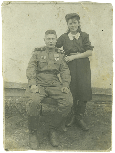 Алексей Амелин Чехословакия 1943 г.