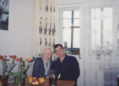 Андреева Елена Ивановна с сыном Владимиром