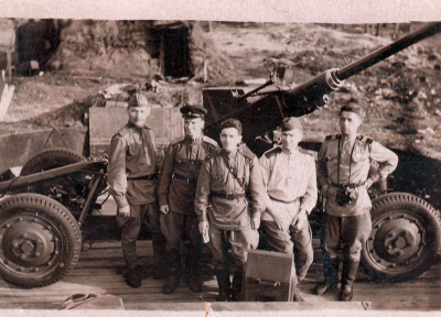 Кулаков М.С. с однополчанами, 1942-1943 гг.