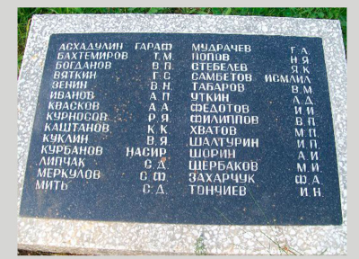 3-й участок захоронения. Станция Хвойная, Новгородская область
