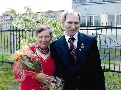 Горянец Эдуард Максимович с женой Татьяной Захаровной