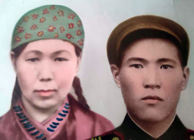 Тодышев Николай Дмитриевич с сестрой Татьяной