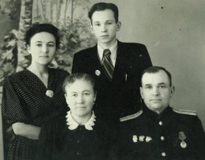 Миронова К.В. с родителями