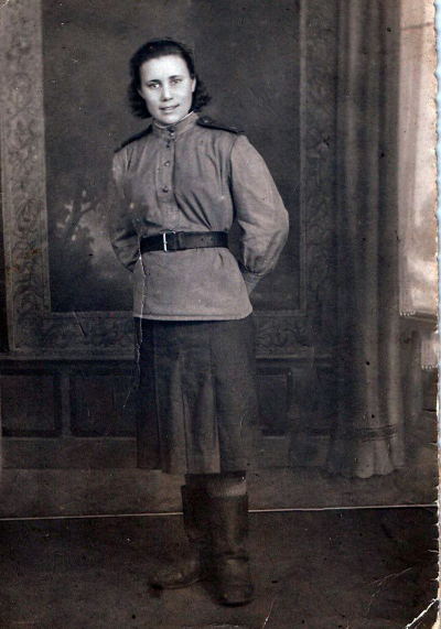 Сестра Полина, зенитчица, прошла всю войну