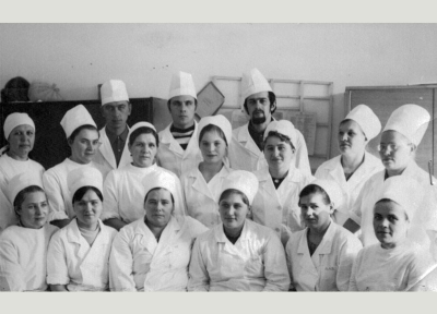 Наталья Романовна с коллегами