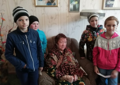 Воронина Н. К. Встреча с волонтерами