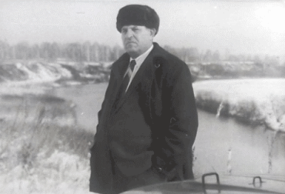 Председатель колхоза им. Ульянова Страдзе С.А.